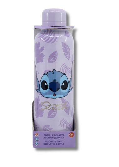 Disney Purple Stitch Palms Insulated Bottle Gift Box (515 ml)