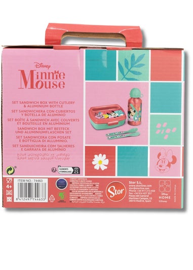 Disney Pink Minnie Mouse Back To School Set 4pcs