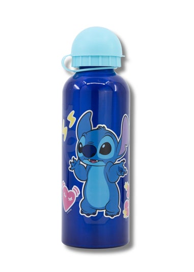 Disney Stitch Blue High Aluminium Bottle And Insulated Lunch Bag