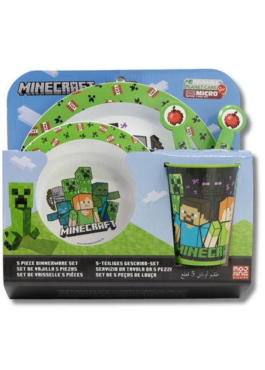 Minecraft Green Dinner Set 6pcs