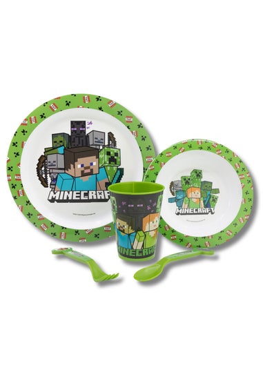 Minecraft Green Dinner Set 6pcs