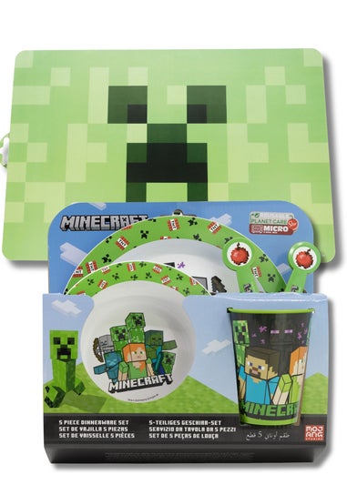 Minecraft Green Dinner Set 6pcs