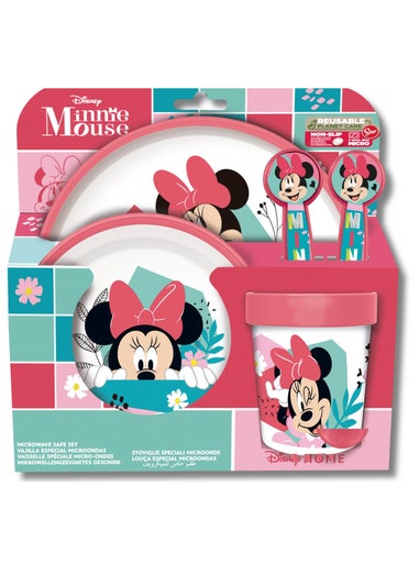 Disney Pink Minnie Mouse Dinner Set 6pcs