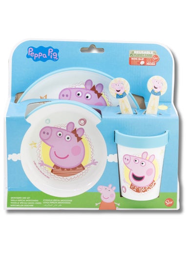 Peppa Pig White Dinner Set 6pcs