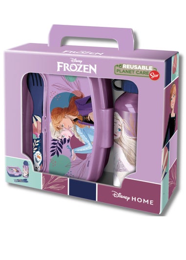 Frozen Purple Trust The Journey Back To School Set 4pcs