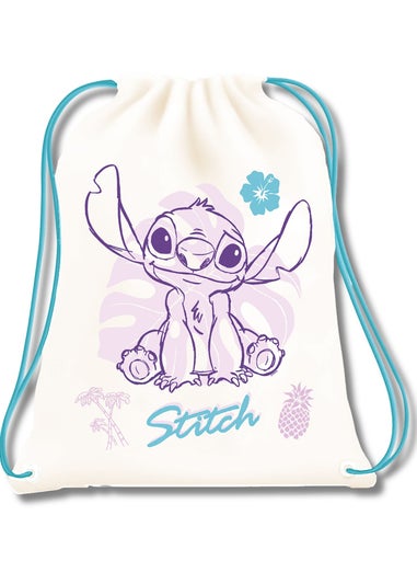 Disney Stitch Cream Palms Hydro Bottle And Insulated Lunch Bag