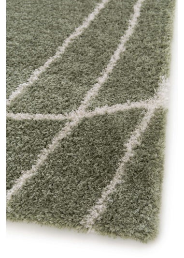 Relay Homemaker Halo Squiggle Sage Rug