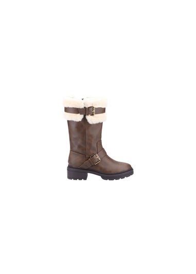 Rocket Dog Brown Igloo Long Boots