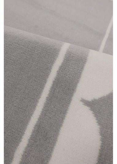 Homemaker Scallop Grey Rug