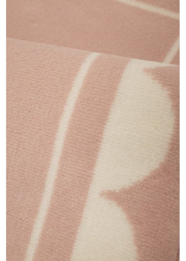 Homemaker Scallop Blush Rug