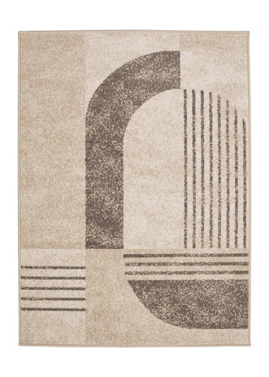 Homemaker Modern Geo Champagne Rug