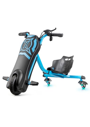 Xootz Black/Blue Cyclone Drift Trike (24V Lithium)