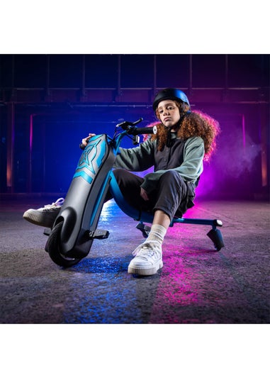 Xootz Black/Blue Cyclone Drift Trike (24V Lithium)