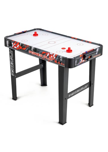 Power Play White/Black Stand Up Air Hockey Games Table (3ft)