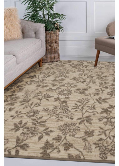 Homemaker Dainty Floral Cream Rug