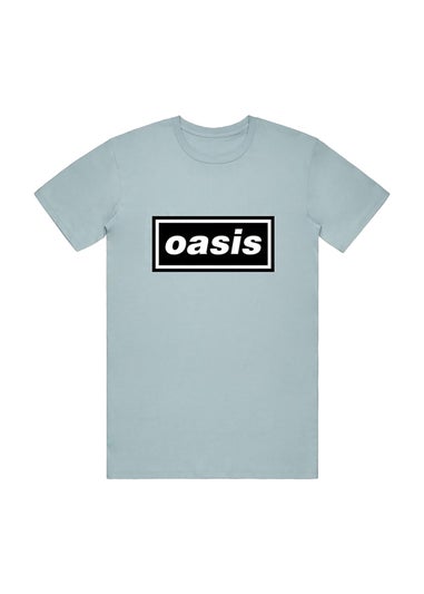 Oasis Light Blue Decca T-Shirt