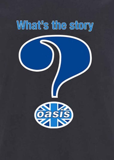 Oasis Navy Question Mark T-Shirt