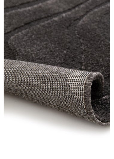 Homemaker Reef Ripple Charcoal Anthracite Rug