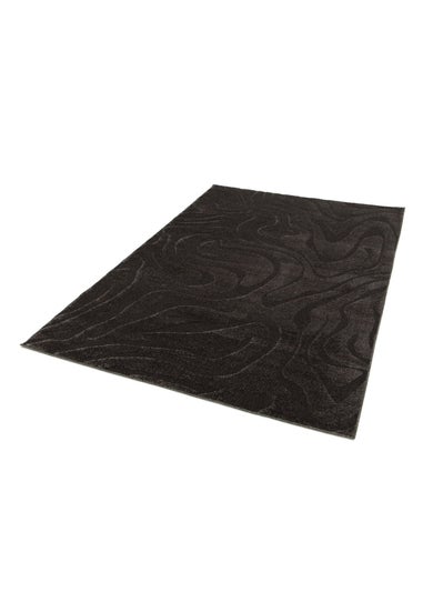 Homemaker Reef Ripple Charcoal Anthracite Rug