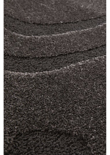 Homemaker Reef Ripple Charcoal Anthracite Rug