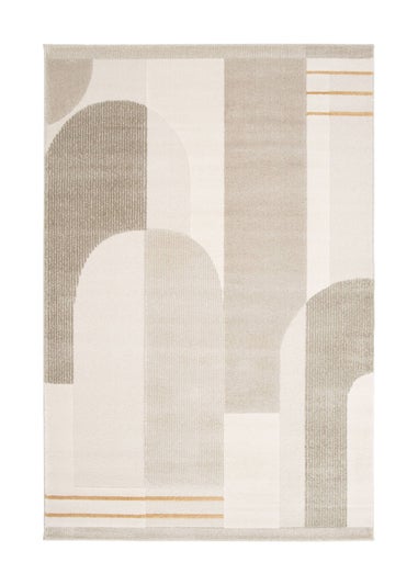 Homemaker Milan Abstract Natural Rug