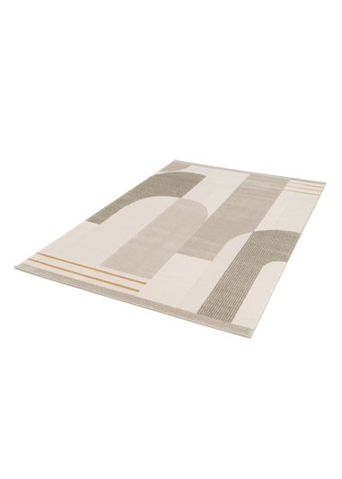 Homemaker Milan Abstract Natural Rug