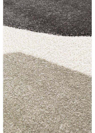 Homemaker Milan Bold Grey/Stone/Cream Abstract Rug