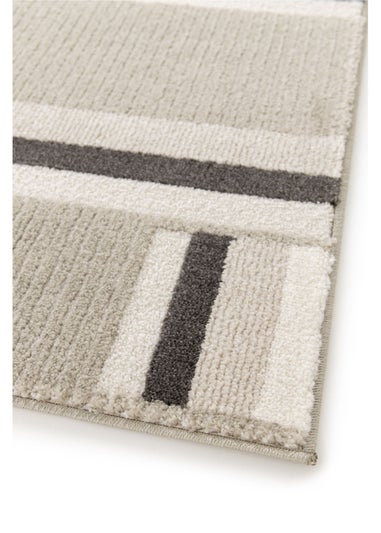 Homemaker Milan Grey/Stone/Cream Blocks Rug