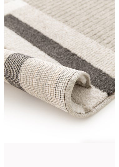 Homemaker Milan Grey/Stone/Cream Blocks Rug