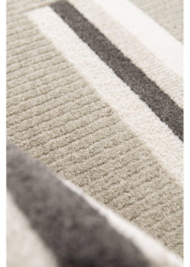 Homemaker Milan Grey/Stone/Cream Blocks Rug