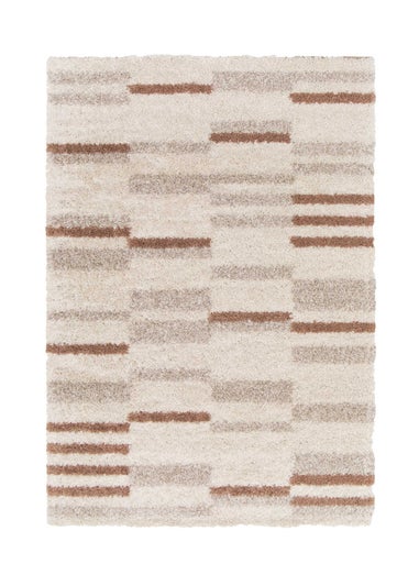 Homemaker Nomad Linear Natural Shaggy Rug