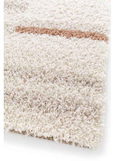 Homemaker Nomad Linear Natural Shaggy Rug