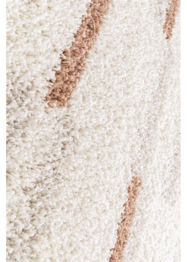 Homemaker Nomad Linear Natural Shaggy Rug