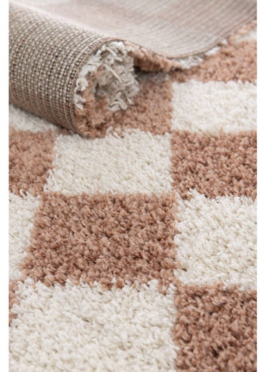 Homemaker Nomad Checks Terracotta Rug