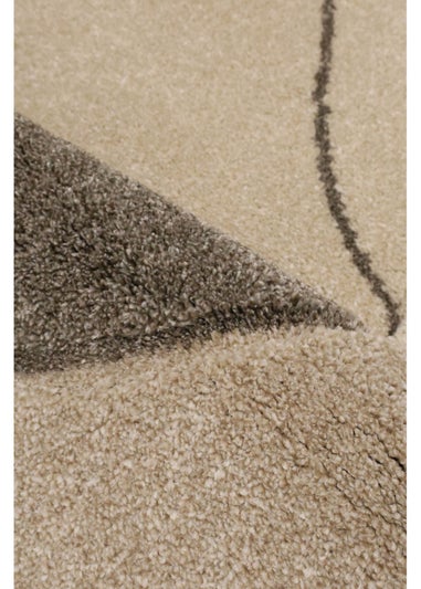 Homemaker Sara Carved Abstract Natural Rug