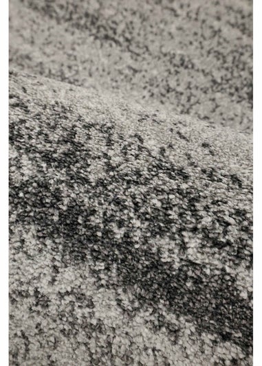 Homemaker Freya Texture Border Charcoal Rug