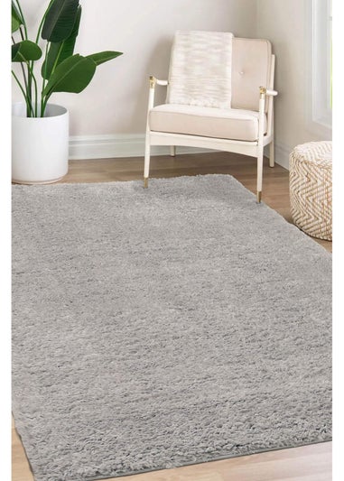 Homemaker Lagom Plain Silver Rug