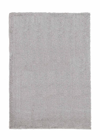 Homemaker Lagom Plain Silver Rug