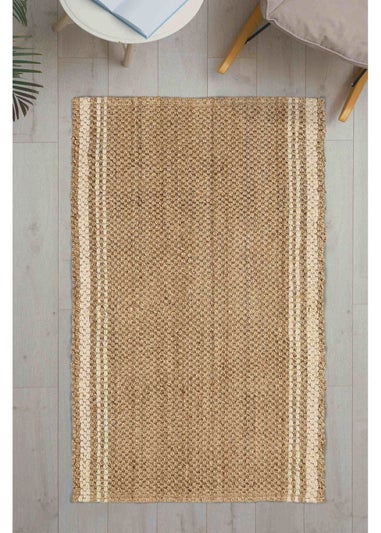 Relay Jute Check Natural Runner