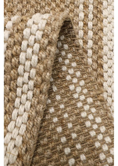 Relay Jute Check Natural Runner