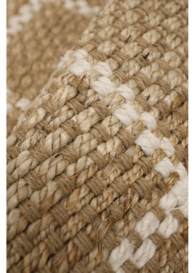 Relay Jute Check Natural Rug