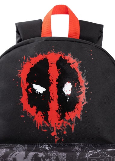 Marvel Black/Red Character Deadpool Backpack (41 x 29.5 x 14.5cm)