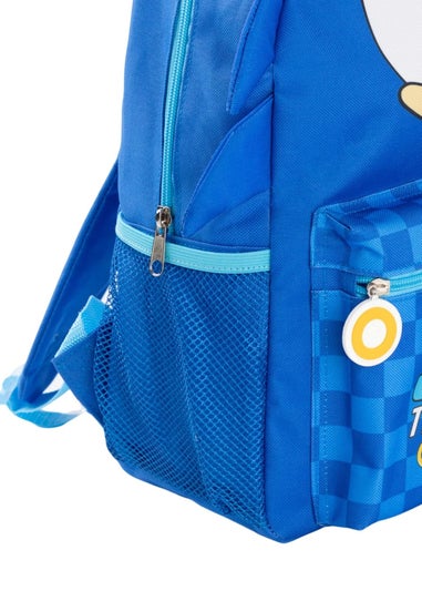 Sonic The Hedgehog Blue 3D Backpack (35.5 x 28.5 x 11.5cm)