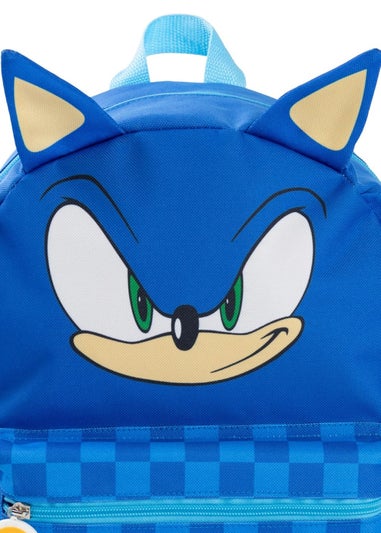 Sonic The Hedgehog Blue 3D Backpack (35.5 x 28.5 x 11.5cm)