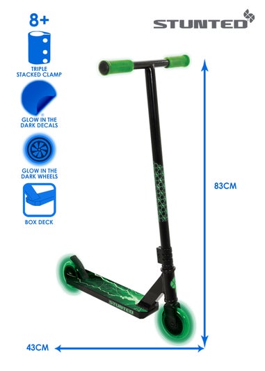 Stunted Glowstorm Pro Stunt Scooter