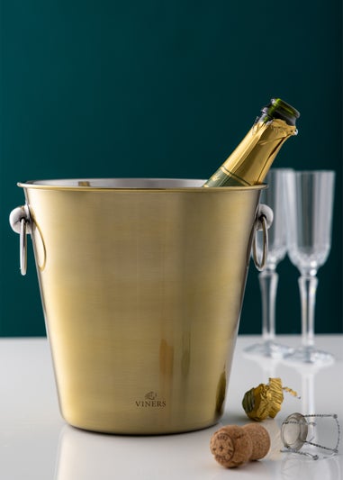 Viners Gold Champagne Bucket (4L)