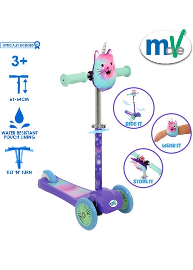 MoVe Mini Go Caticorn Tilt Scooter With Squishle