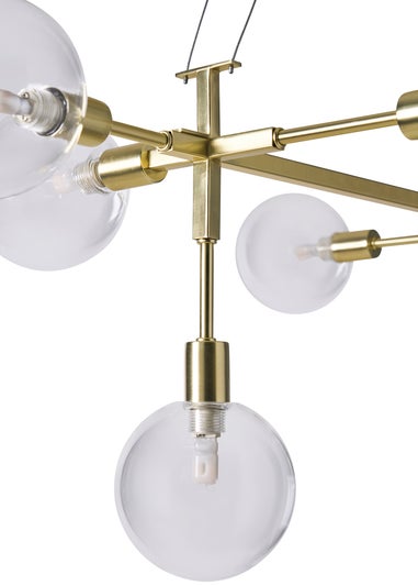 BHS Antique Brass  Hennock Ceiling Light (62cm x 77cm)