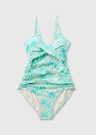 Blue Leaf Shapewear Swimsuit