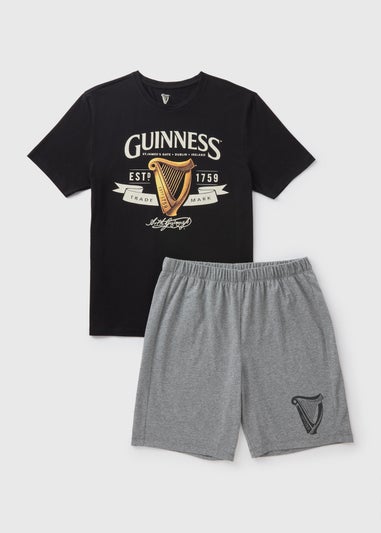 Guinness Black Pyjama Short Set